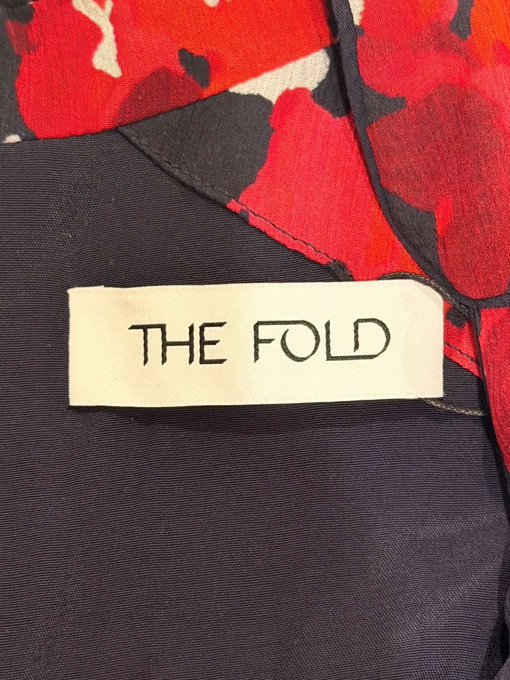 Nwt The Fold London Leone Midi Dress - 100% Silk - Size Us 8/ Uk 12 — image 4 of 7